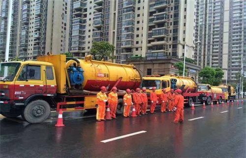 柏乡市政管道清淤