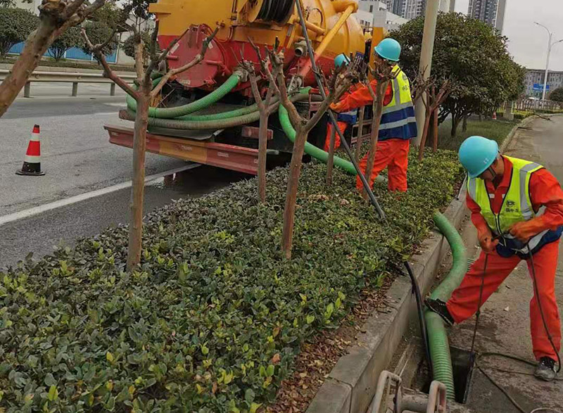 柏乡市政管道清淤